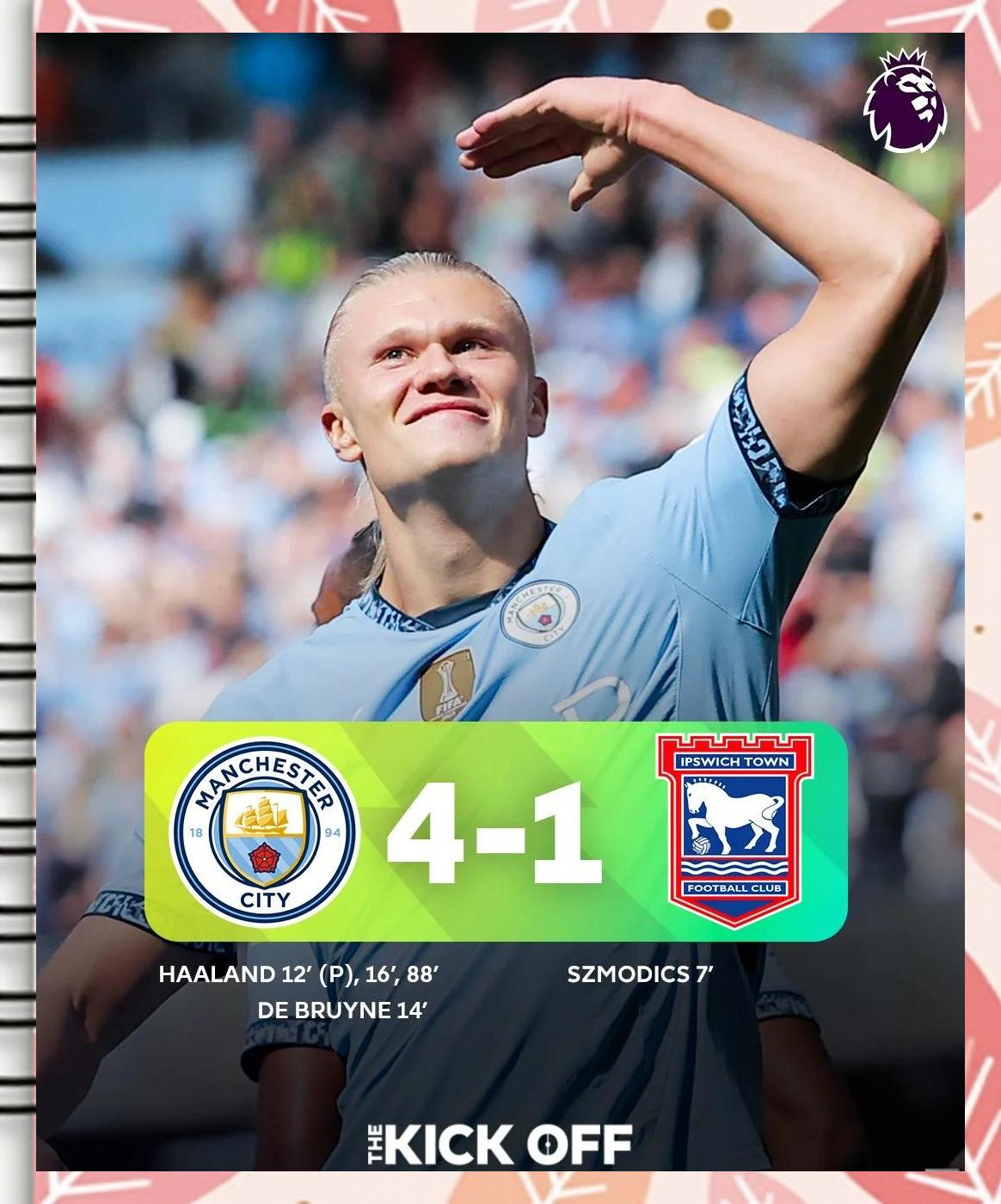 里昂血洗美国,哈兰德完成帽子戏法 里昂血洗美国,哈兰德完成帽子戏法