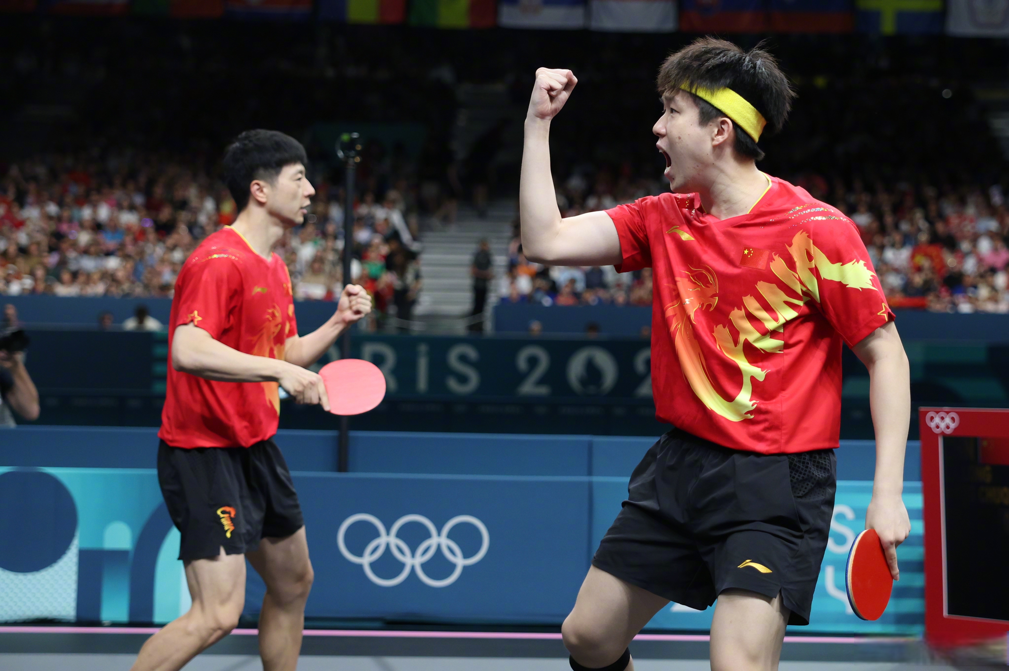 开云体育平台APP-法国乒乓球队鏖战瑞典乒乓球队，马龙高光表现